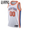 New York Knicks Custom Nike 2024-25 City Edition Valkoinen Lasten Pelipaidat Swingman